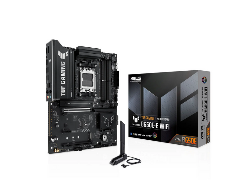 ASUS TUF GAMING B650E-E WIFI Mainboard - AMD B650 - AMD AM5 - DDR5 RAM - ATX