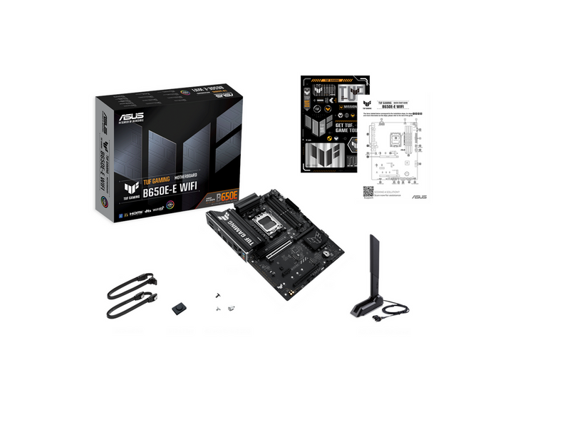 ASUS TUF GAMING B650E-E WIFI Mainboard - AMD B650 - AMD AM5 - DDR5 RAM - ATX
