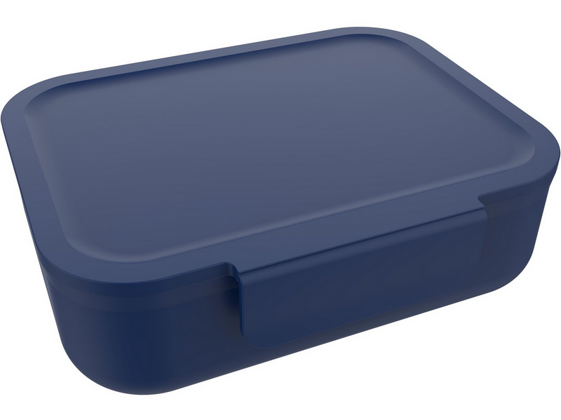 Euromic LUNCH BUDDIES Navy Blue lunch box w/clip÷r