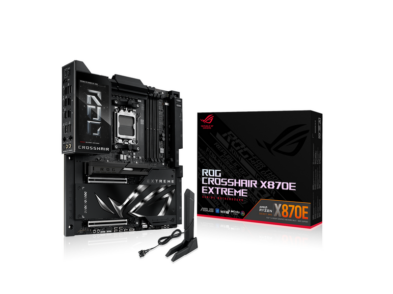 ASUS ROG CROSSHAIR X870E EXTREME Mainboard - AMD X870E - AMD AM5 - DDR5 RAM -