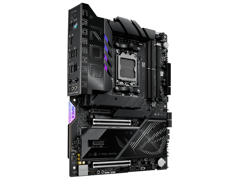 ASUS ROG CROSSHAIR X870E APEX Mainboard - AMD X870E - AMD AM5 - DDR5 RAM - ATX