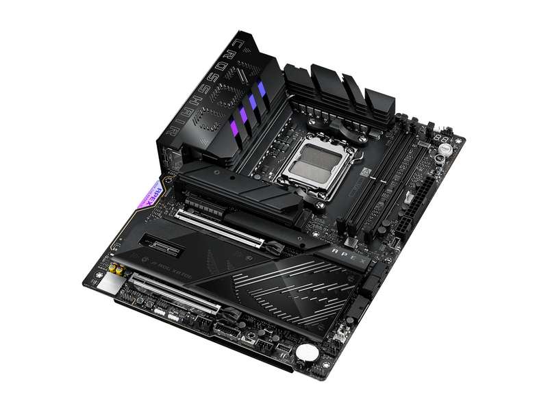 ASUS ROG CROSSHAIR X870E APEX Mainboard - AMD X870E - AMD AM5 - DDR5 RAM - ATX