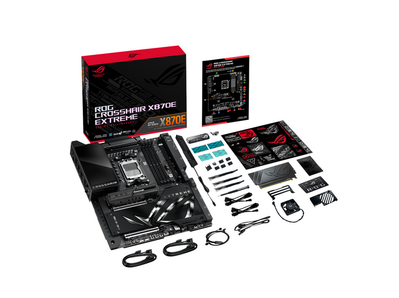 ASUS ROG CROSSHAIR X870E EXTREME Mainboard - AMD X870E - AMD AM5 - DDR5 RAM -