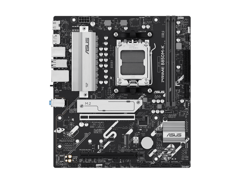 ASUS PRIME B850M-K Mainboard - AMD B850 - AMD AM5 - DDR5 RAM - Micro-ATX