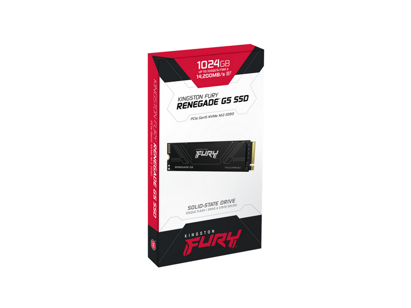 Kingston FURY Renegade G5 SSD - 1TB - PCIe 5.0 - M.2 2280