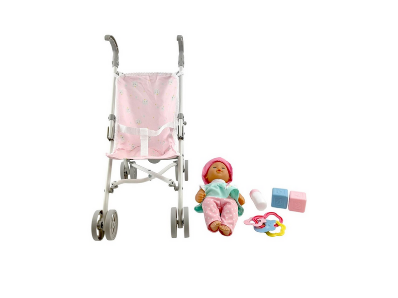 Happy Friend Lotta Doll 30cm with Stroller Set