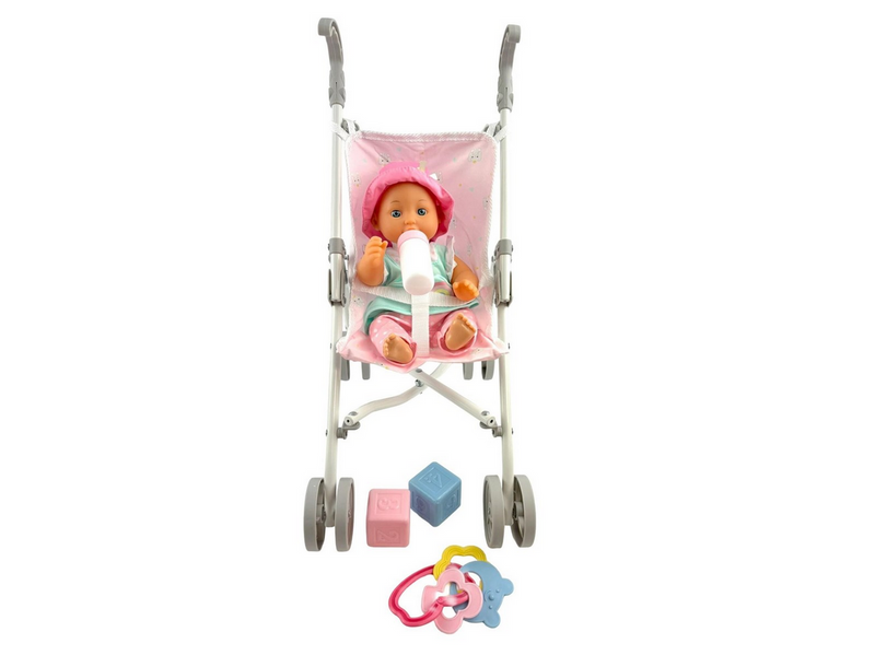 Happy Friend Lotta Doll 30cm with Stroller Set