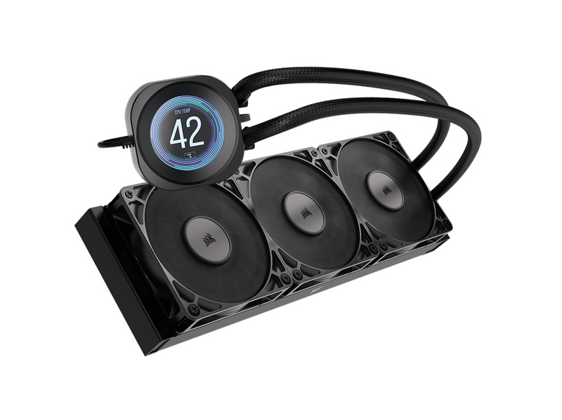 Corsair NAUTILUS 360 LCD Black - CPU-Wasserkühlung - Max 36 dBA