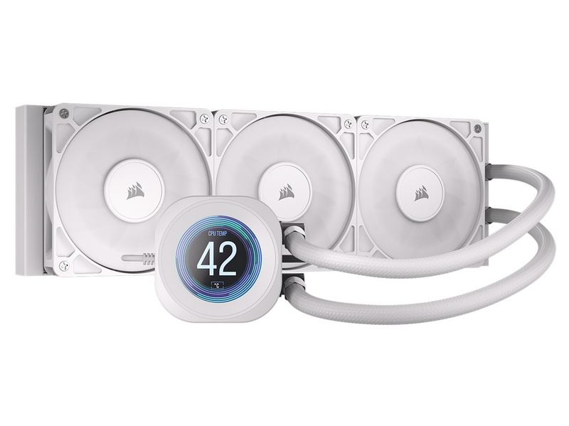 Corsair NAUTILUS 360 LCD White - CPU-Wasserkühlung - Max 36 dBA