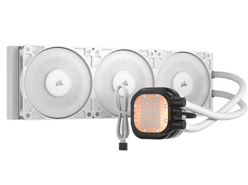Corsair NAUTILUS 360 LCD White - CPU-Wasserkühlung - Max 36 dBA