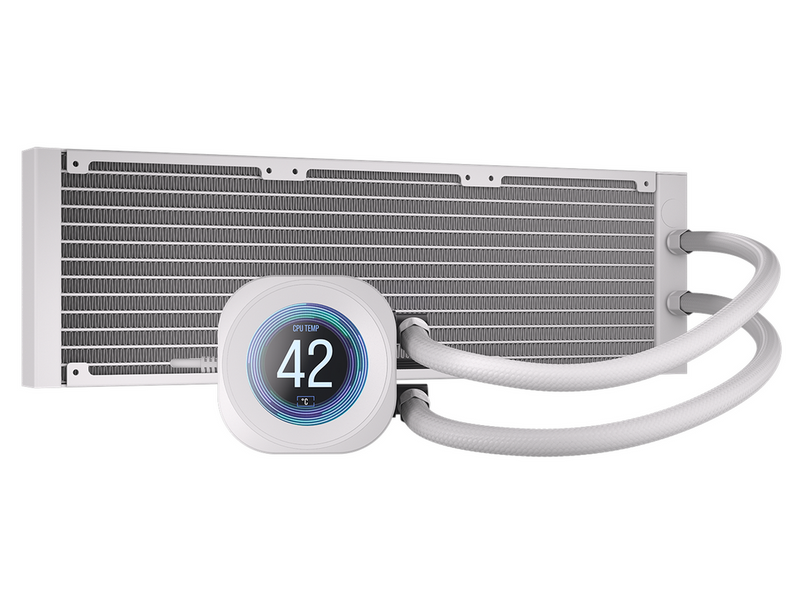 Corsair NAUTILUS 360 LCD White - CPU-Wasserkühlung - Max 36 dBA