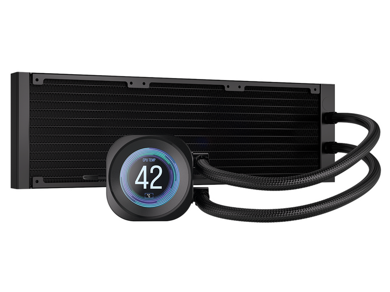 Corsair NAUTILUS 360 LCD Black - CPU-Wasserkühlung - Max 36 dBA