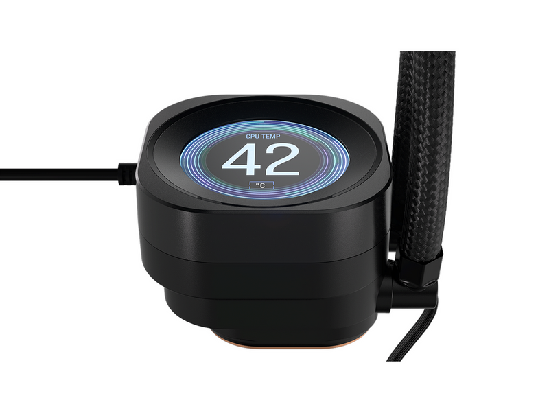 Corsair NAUTILUS 360 LCD Black - CPU-Wasserkühlung - Max 36 dBA
