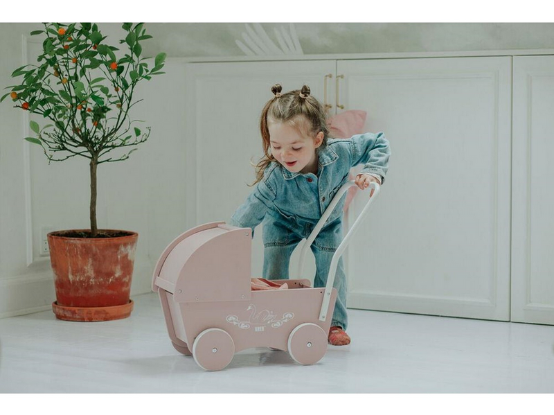 Krea Doll Pram Rose