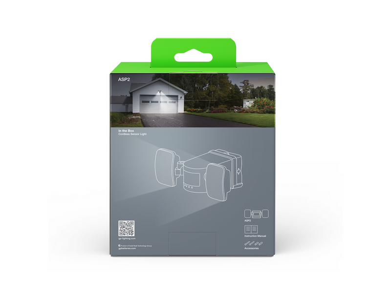 GP Safeguard RF2.1+ wireless outdoor lamp, LED
