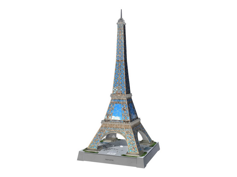 Ravensburger Iconics: Eiffelturm - mit Licht 3D Puzzle