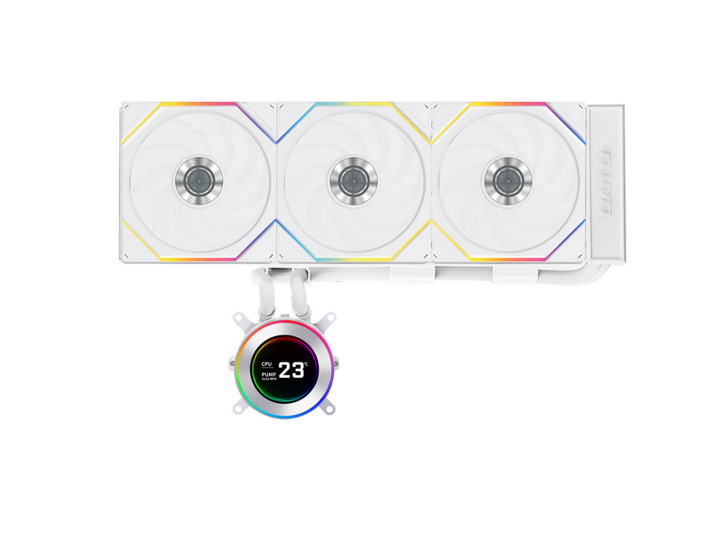 Lian Li Hydroshift II LCD-C 360TL Wireless White - CPU-Wasserkühlung - Max 28