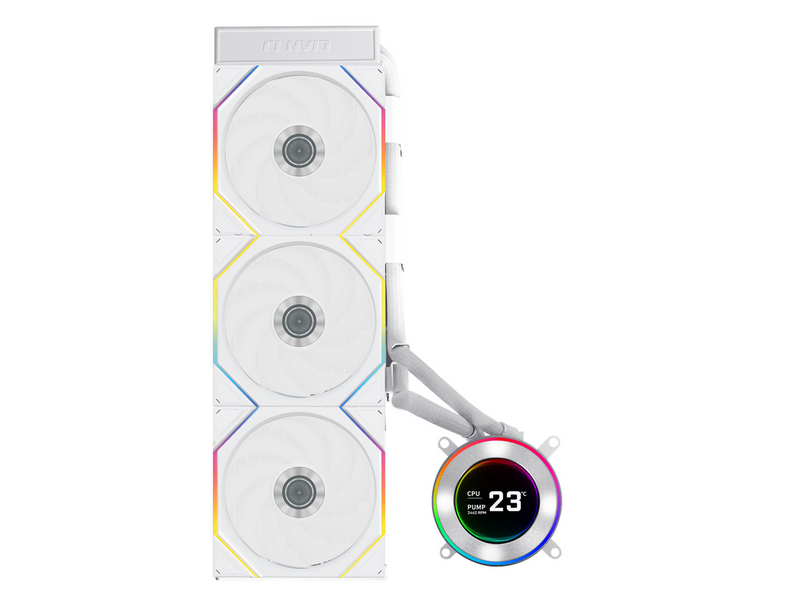 Lian Li Hydroshift II LCD-C 360TL Wireless White - CPU-Wasserkühlung - Max 28