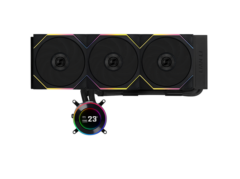 Lian Li Hydroshift II LCD-C 360TL Wireless Black - CPU-Wasserkühlung - Max 28
