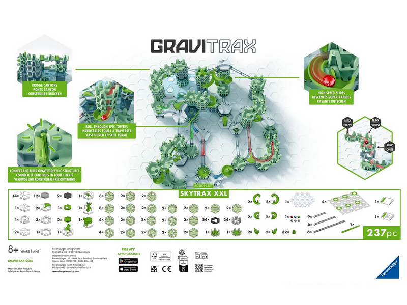 Gravitrax Action-Set XXL Skytrax