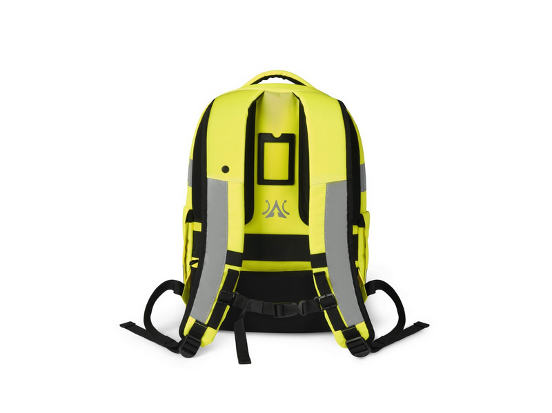 Dicota HI-VIS Rucksack - 25 Litern | Gelb
