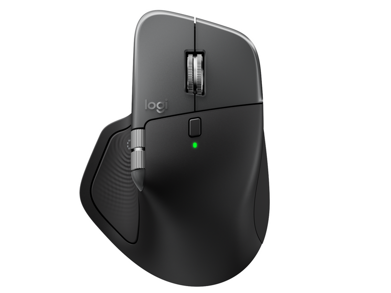 Logitech MX Master 4 for MAC (Space Black) - Ergonomische Maus (Schwarz)