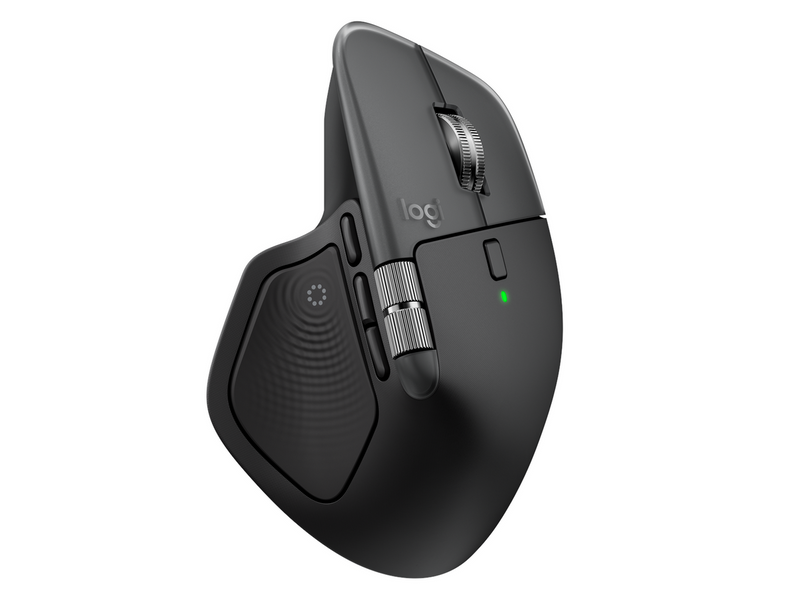 Logitech MX Master 4 for MAC (Space Black) - Ergonomische Maus (Schwarz)