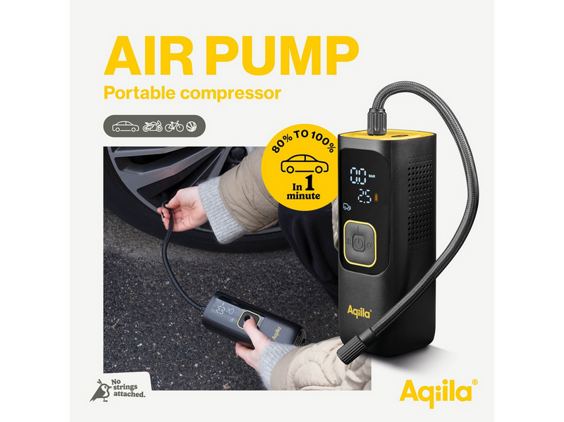 Aqiila Airbird C7 - Electric Air Compressor- 11 bar/160 PSI