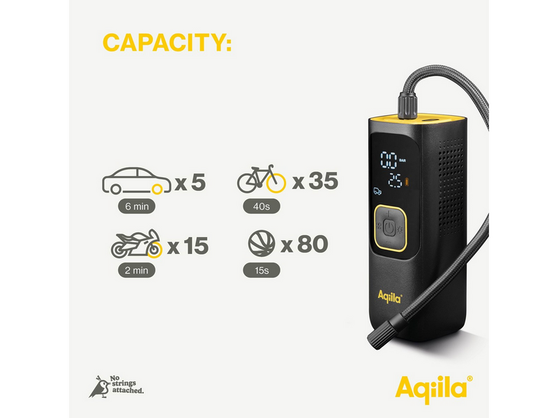 Aqiila Airbird C7 - Electric Air Compressor- 11 bar/160 PSI