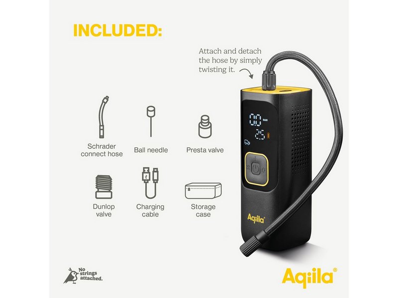 Aqiila Airbird C7 - Electric Air Compressor- 11 bar/160 PSI