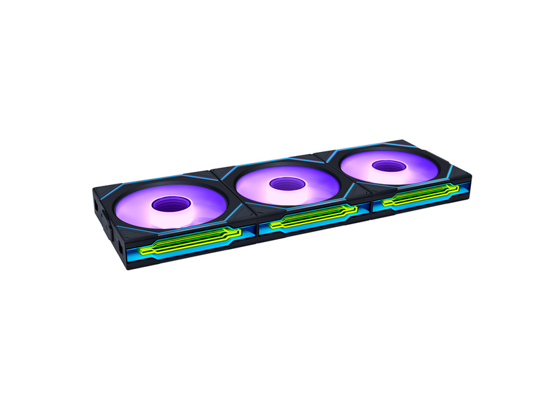 Lian Li UNI FAN SL INF Wireless Reverse 3 pack Black - 120mm - Gehäuselüfter -