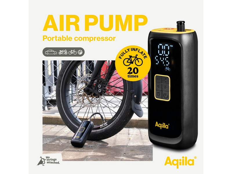 Aqiila Airbird C4 – Electric Air Compressor - 10.3 bar/150 PSI