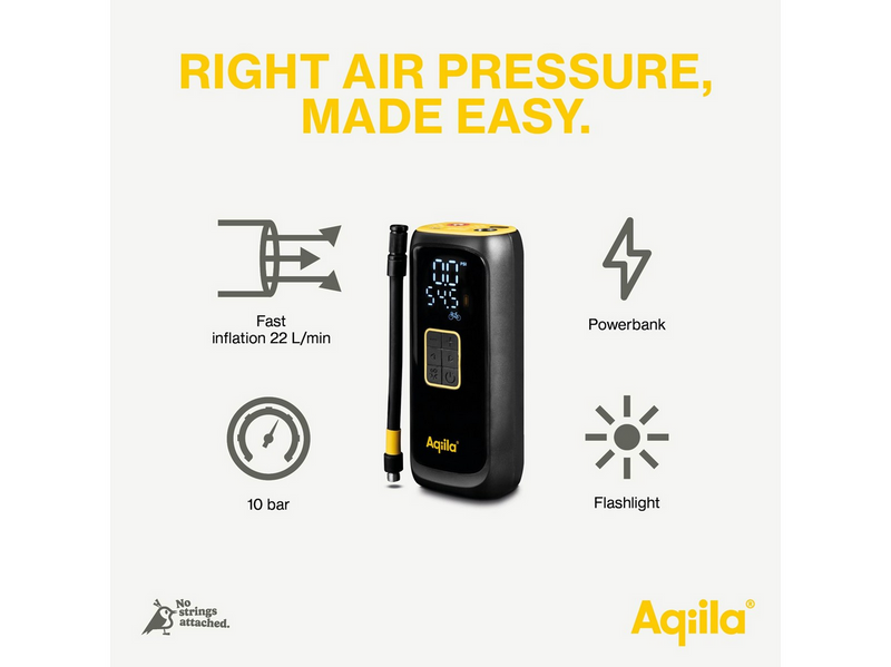 Aqiila Airbird C4 – Electric Air Compressor - 10.3 bar/150 PSI