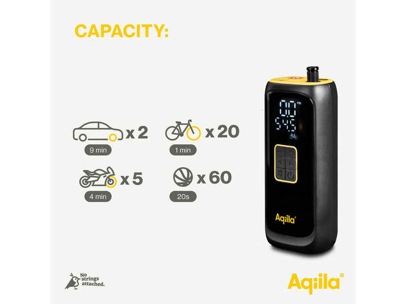 Aqiila Airbird C4 – Electric Air Compressor - 10.3 bar/150 PSI
