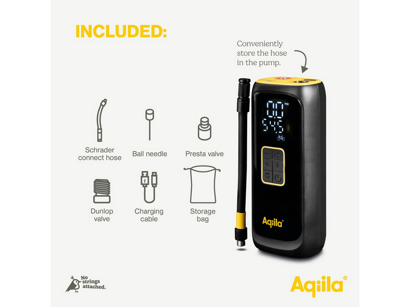 Aqiila Airbird C4 – Electric Air Compressor - 10.3 bar/150 PSI