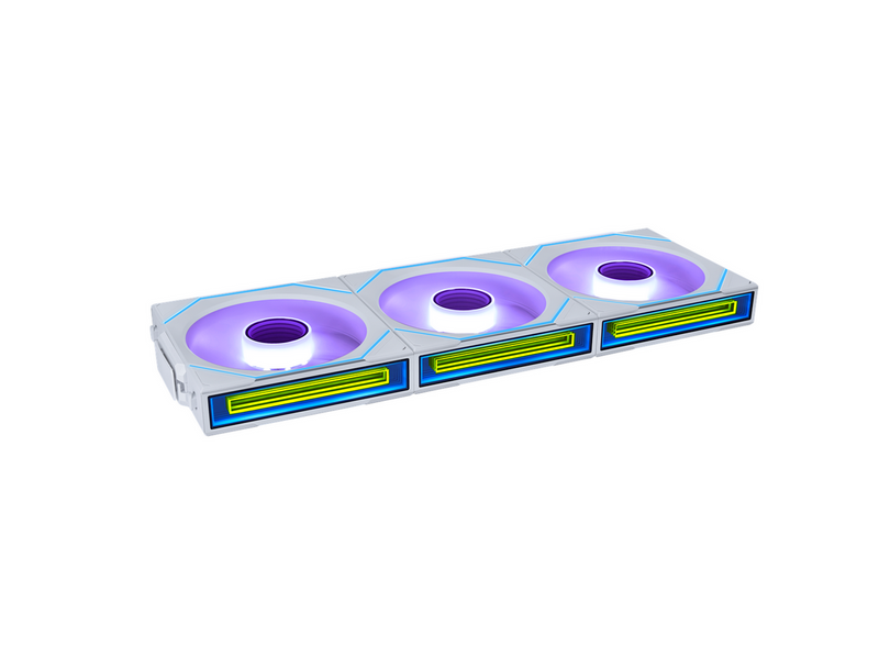 Lian Li UNI FAN SL INF Wireless 3 pack White - 120mm - Gehäuselüfter - 120mm -