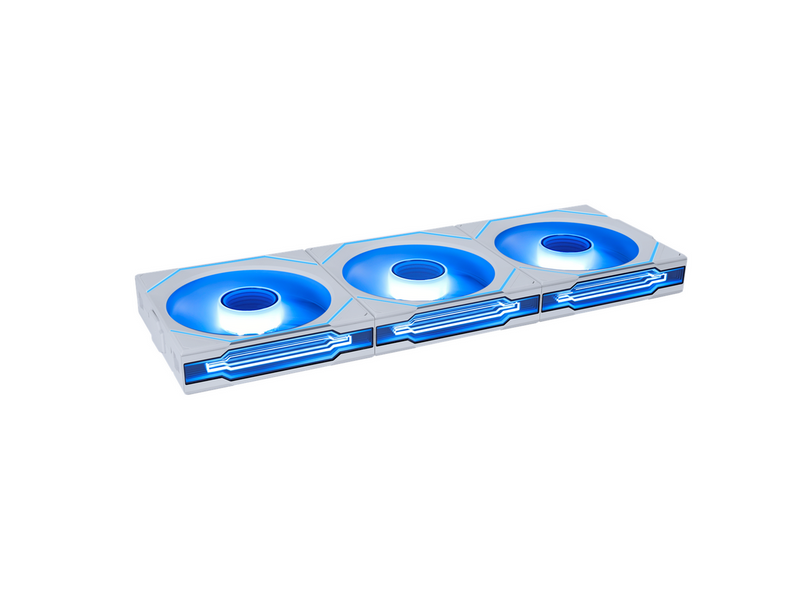 Lian Li UNI FAN SL INF Wireless 3 pack White - 120mm - Gehäuselüfter - 120mm -