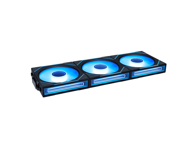 Lian Li UNI FAN SL INF Wireless 3 pack Black - 120mm - Gehäuselüfter - 120mm -