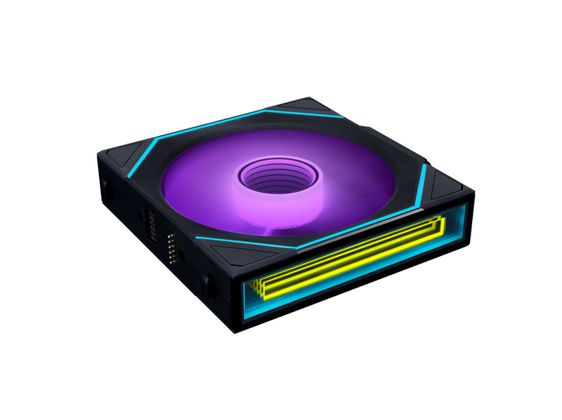 Lian Li UNI FAN SL INF Wireless Black - Gehäuselüfter - 120mm - Schwarz mit RGB
