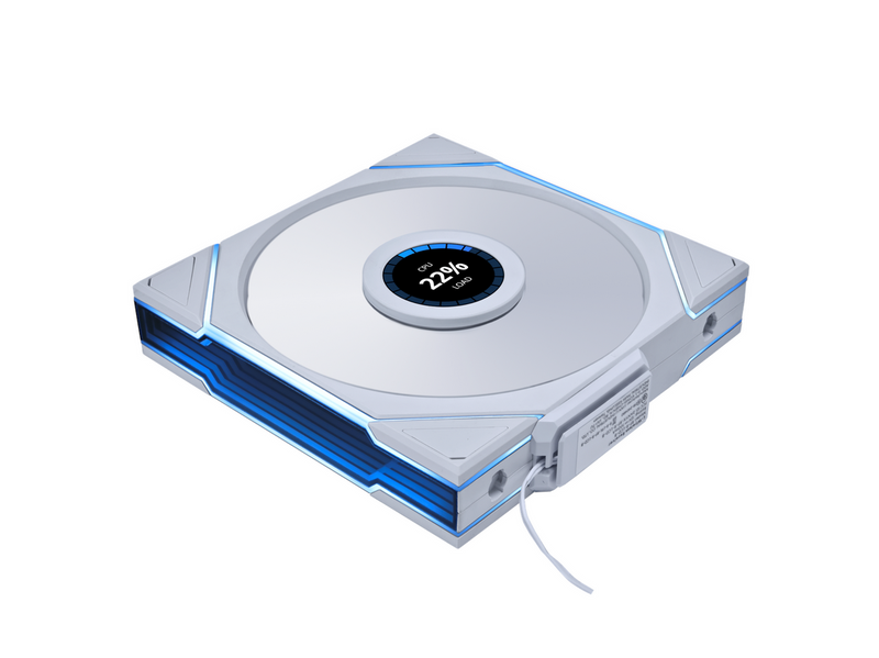 Lian Li UNI FAN TL-LCD Wireless Reverse 140 White - Gehäuselüfter - 140mm -