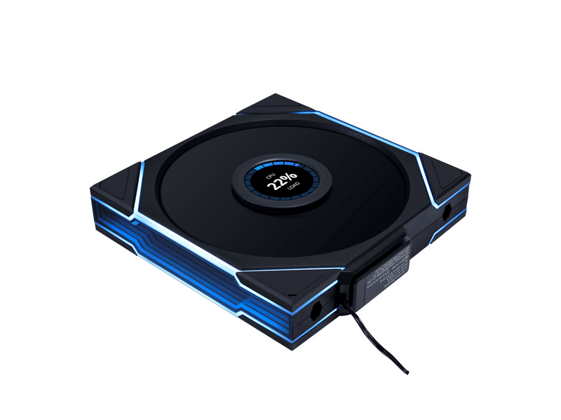 Lian Li UNI FAN TL-LCD Wireless Reverse 140 Black - Gehäuselüfter - 140mm -