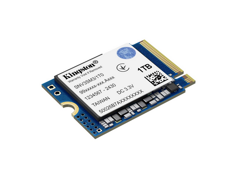 Kingston NV3 SSD - 1TB - PCIe 4.0 - M.2 2230