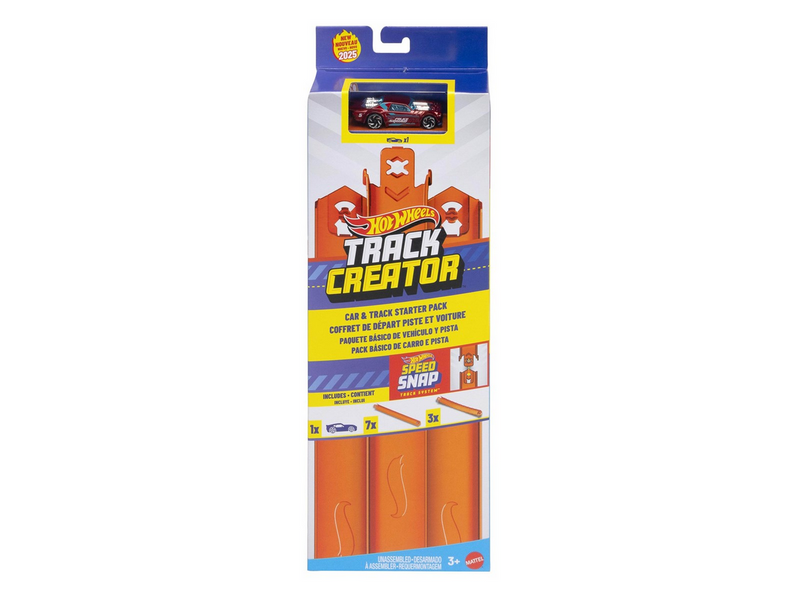 Hot Wheels Track Creator: Car & Track Starter Pack