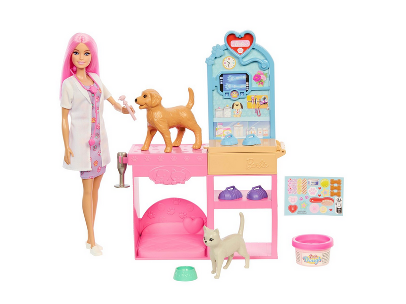 Barbie Fast Cast Tierarztklinik