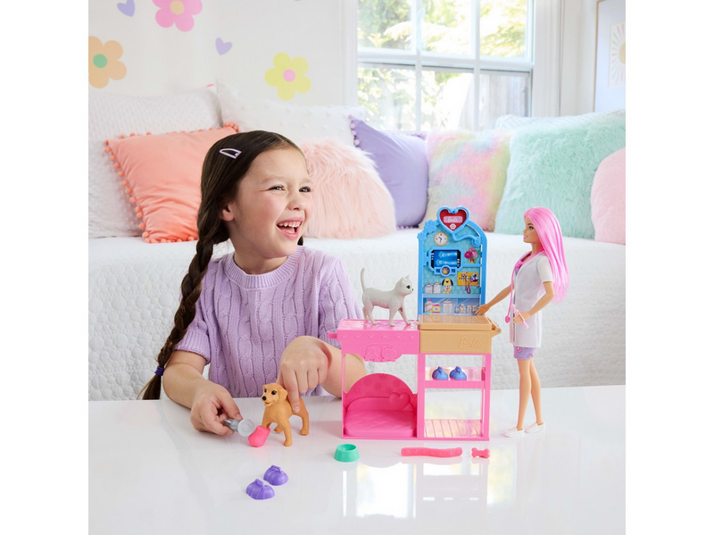 Barbie Fast Cast Tierarztklinik