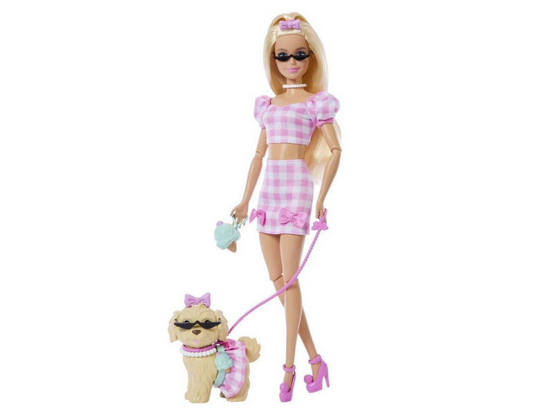 Barbie Twinning Looks Blonde Bows