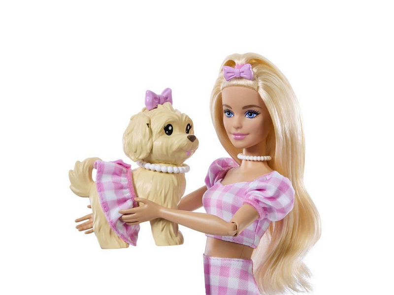 Barbie Twinning Looks Blonde Bows