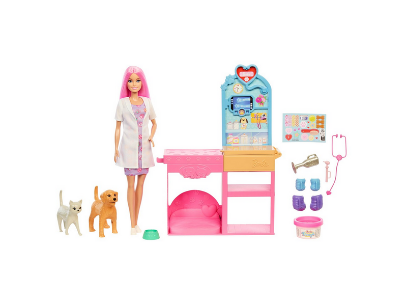 Barbie Fast Cast Tierarztklinik