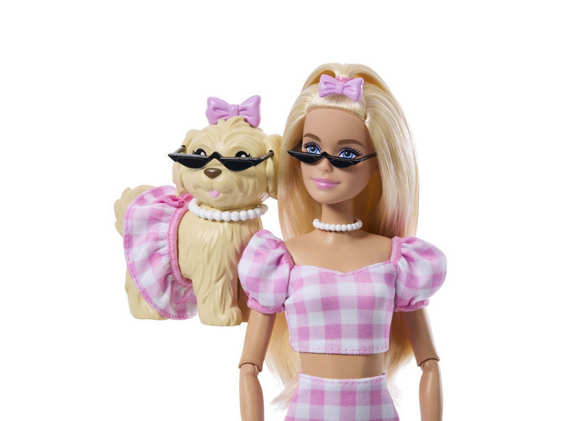 Barbie Twinning Looks Blonde Bows