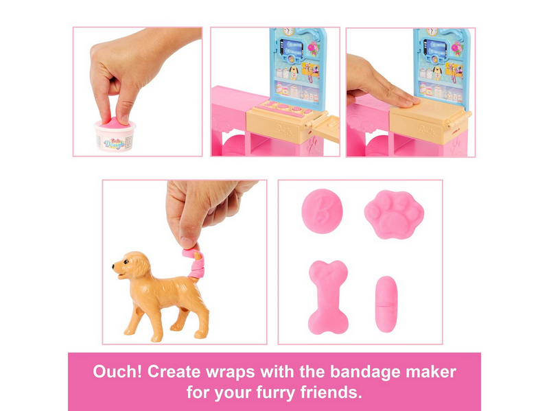 Barbie Fast Cast Tierarztklinik
